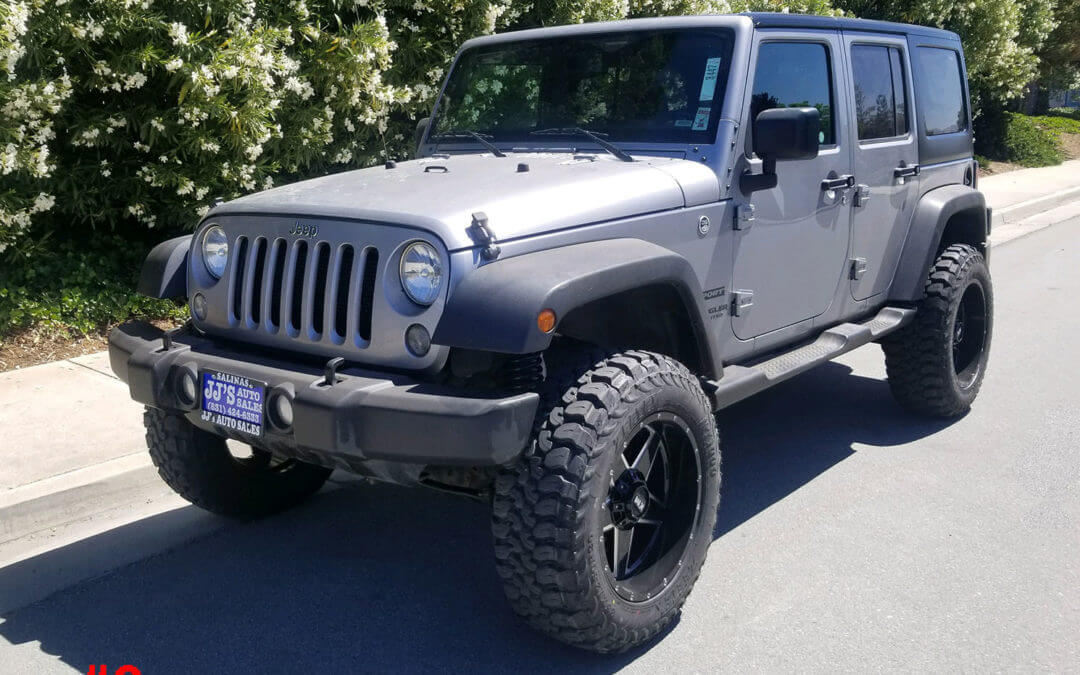 **SOLD**2016 JEEP WRANGLER 4DR #15397