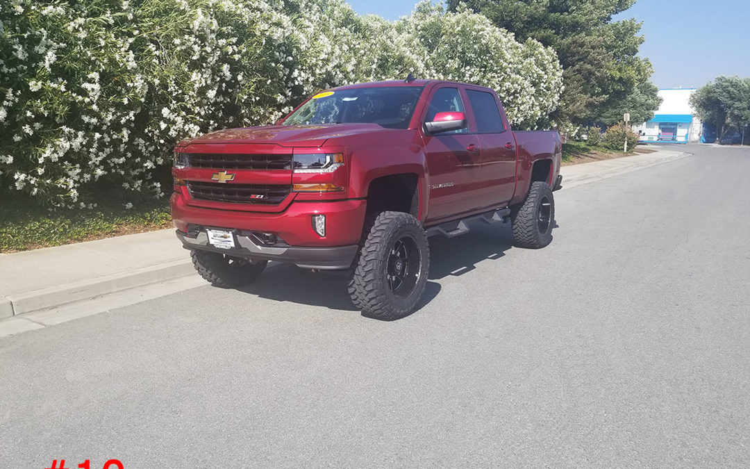 **SOLD**2018 CHEVY 1500 CREW CAB # T8469