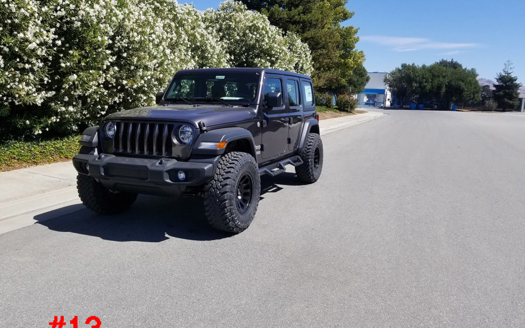 **SOLD**2018 JEEP WRANGLER JL #181485