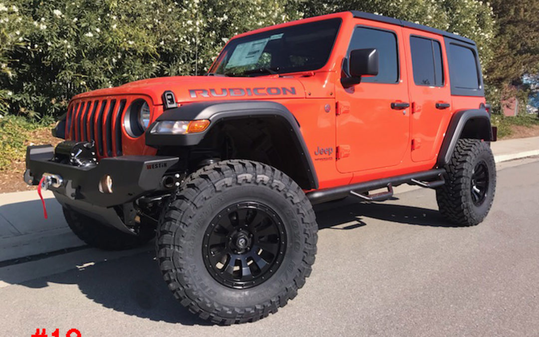 **SOLD**2018 JEEP WRANGLER JL RUBICON #181694