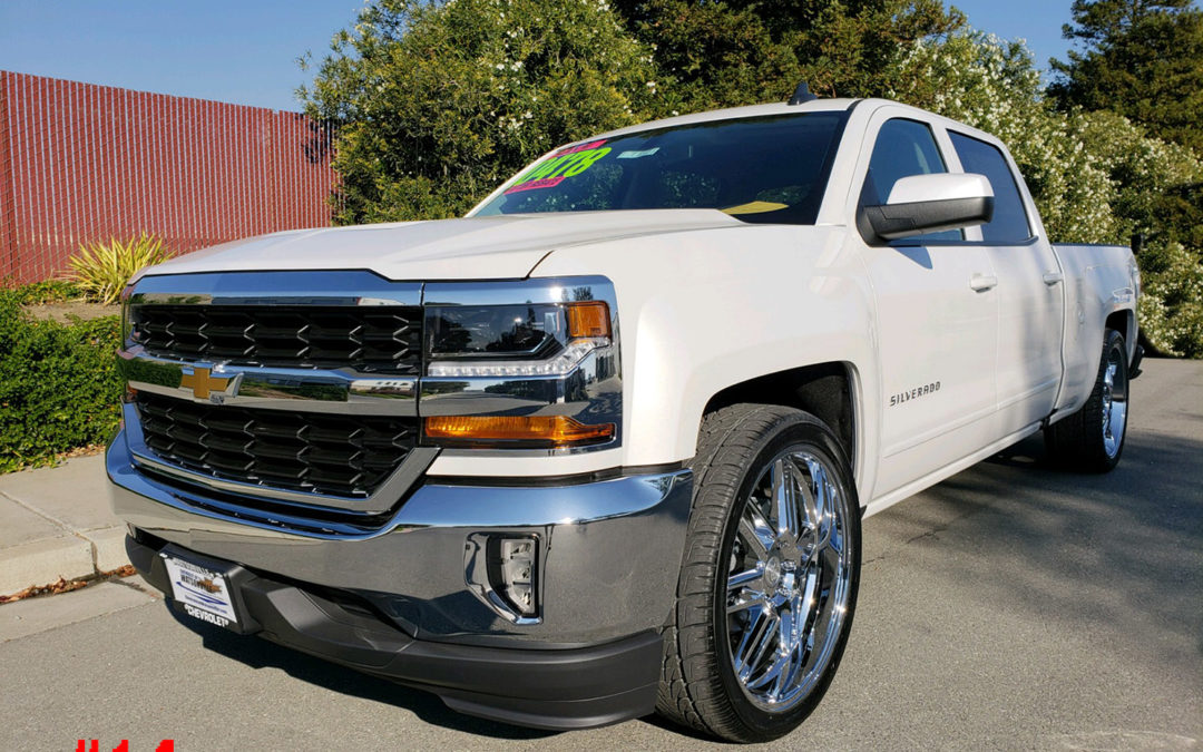 **SOLD**2018 CHEVY 1500 CREW CAB #T8563