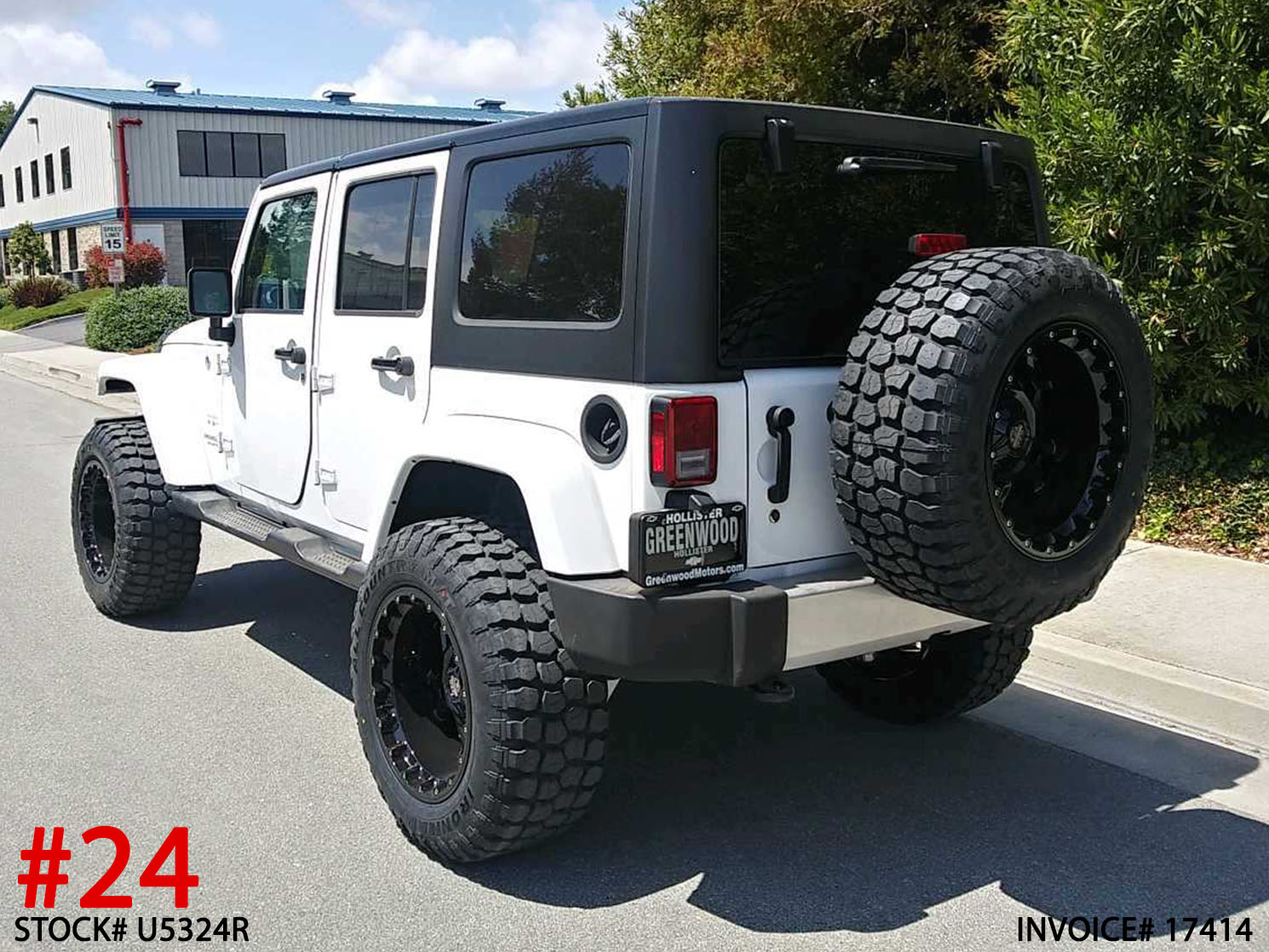 USED 2017 JEEP WRANGLER 4DR #U5324R | Truck and SUV Parts ...