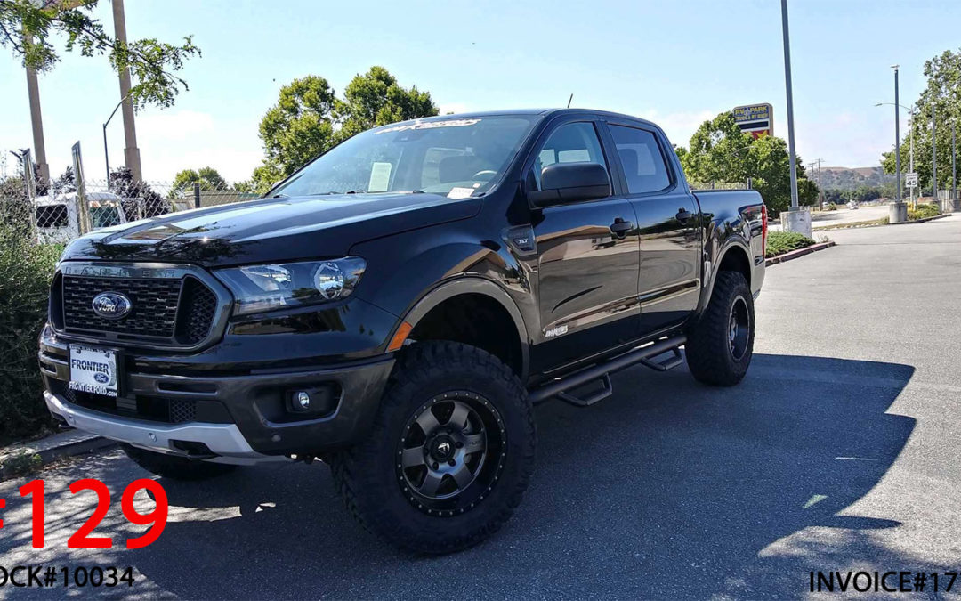 **SOLD**2019 FORD RANGER CREW CAB #10034