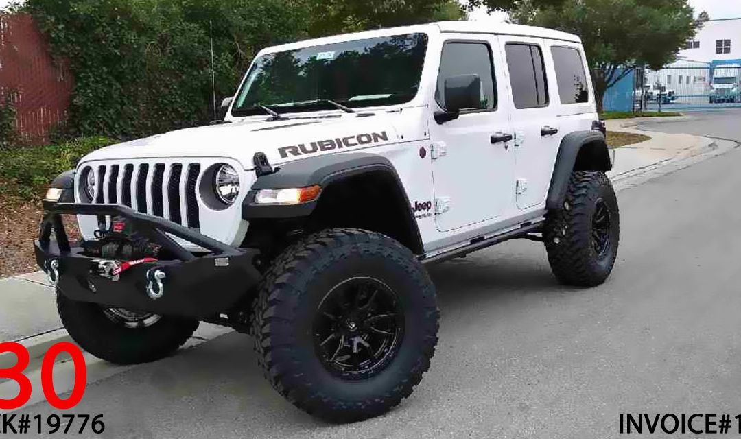 **SOLD**2019 JEEP WRANGLER JL RUBICON #19776