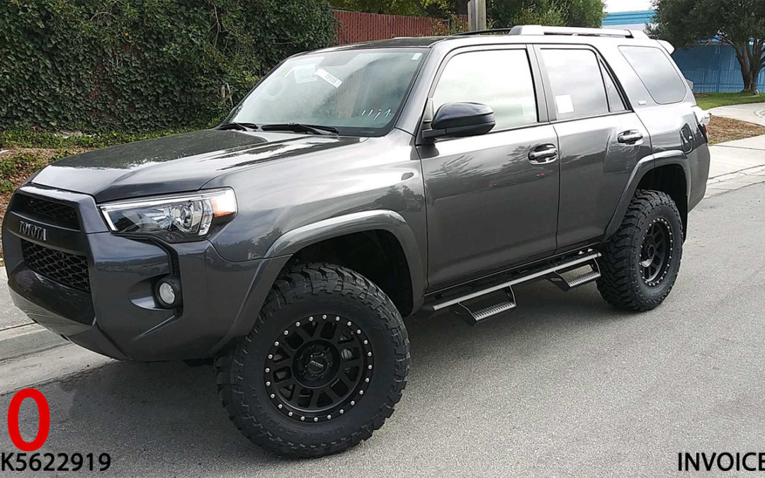 **SOLD**2019 TOYOTA 4RUNNER #KX863106
