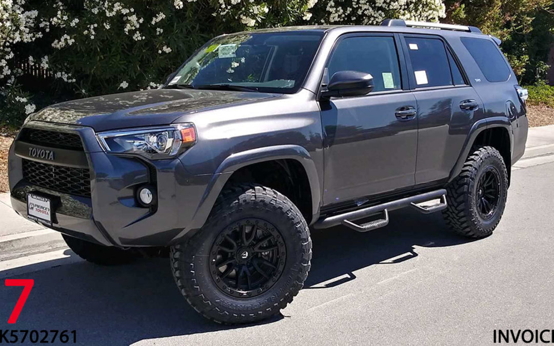**SOLD**2019 TOYOTA 4 RUNNER #K5702761