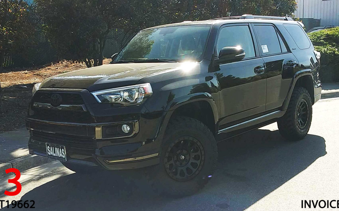 **SOLD**2019 TOYOTA 4 RUNNER #T19662