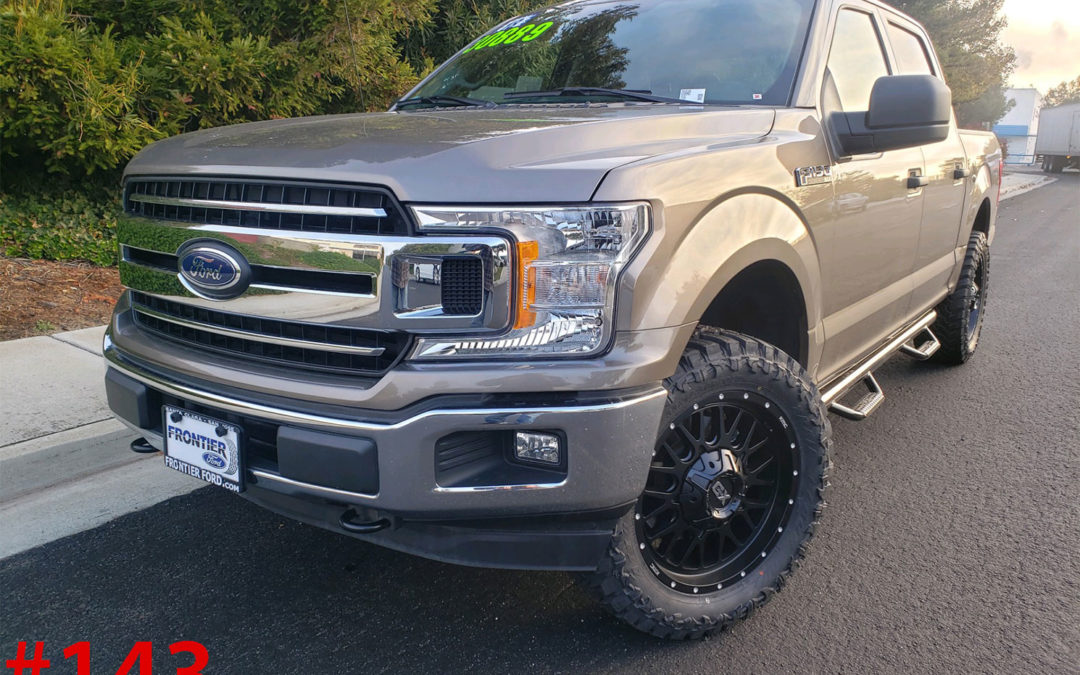 **SOLD**USED 2018 FORD F150 CREW CAB #P4128